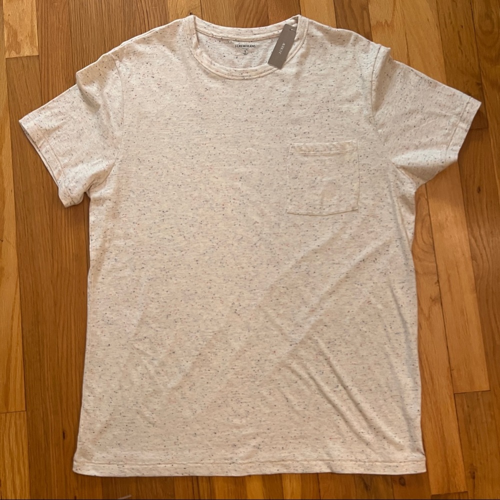 NWT J. Crew Men’s Pocket T-Shirt, L